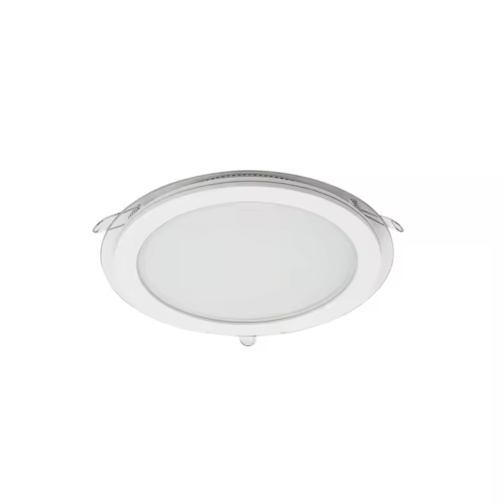 Luz empotrable LED redonda - Twin-S - 24 W - 6000 K - 1200 Lm - ø240 mm - Pack 10 unidades - AZABAK - 1