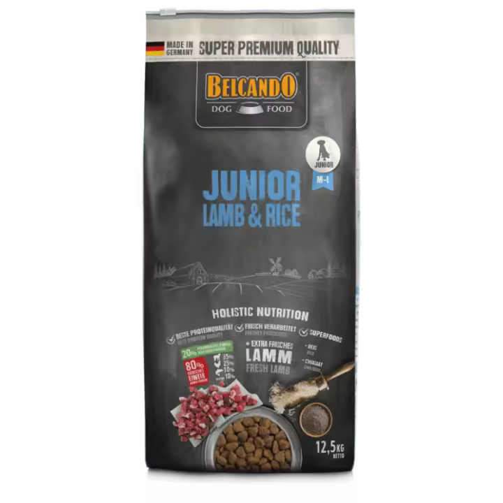Pienso Belcando Junior Cordero y arroz 12,5kg - 1