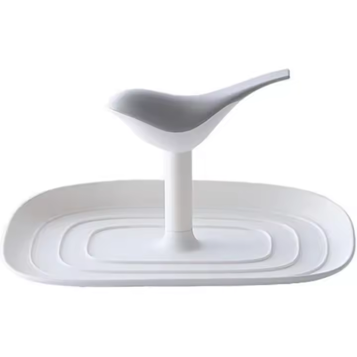 Pan tapa titular de silicona multifuncional espátula cuchara estante cocina almacenamiento organizador soporte blanco - 1