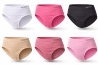 Pack 6 Bragas Mujer Sin Costuras Invisibles · Ropa Interior Microfibra Tallas Grandes STV · Lencería Seamless Corte Láser - details 0