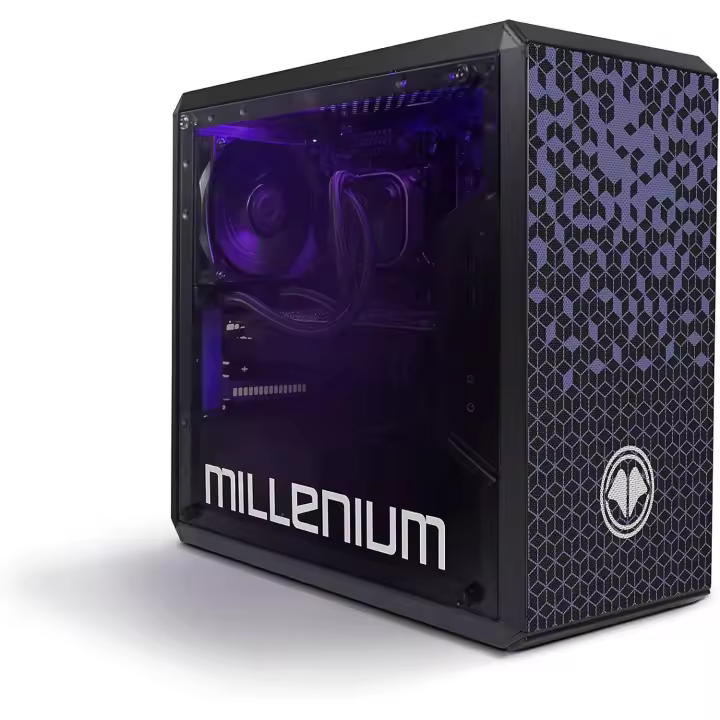 PC GAMING MILLENIUM MM1 MINI RAMMUS AMD Ryzen 5-3600 16GB DDR4 1TB SSD NVME NVidia GeForce RTX 3060 16GB GDDR6 - 1