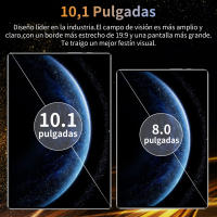 5G 2025 nueva tableta Android de pantalla grande de alta definición de 10,1 pulgadas 16GB Ram 1tb ROM Android 13,0 20000 ma red WIFI 14 núcleo tableta de red 4G / 5G doble tarjeta SIM GPS de gran capacidad doble foto 5MP 13mp - details 40