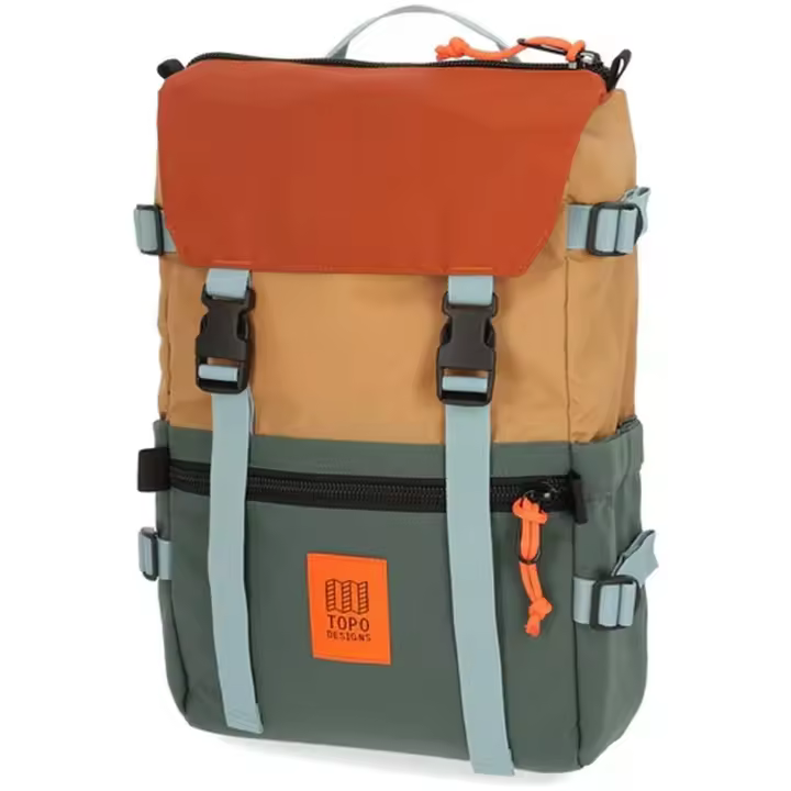 Mochila Topo Desing Rover Pack Classic para unisex en color verde - 1