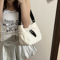 Bolso De Hombro Para Mujer De Tela De Nylon Gran Capacidad Bolso De Moda Unisex Bolso Cruzado De Solapa Bolsa De Mano - details 5