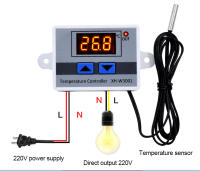 Controlador De Temperatura Digital W3001 Termostato Regulador De Temperatura Para Acuario Incubador Calentador De Agua 110V 220V 12V 24V Precisión 0.1℃ Instalación Fija - details 7
