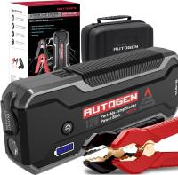 AUTOGEN Arrancador para automóvil 4000A (10.0L + Gasolina y diésel), un Kit de Refuerzo de Caja de Puentes de batería portátil de 12V para automóviles, SUV y Camiones Envió 24Horas - details 0