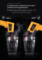 BSIDE Termómetro Infrarrojo Profesional -50~530C Medidor De Temperatura Digital IR-LCD No Contacto Con Pantalla LCD - details 5