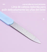 Set de cuidado del bebé | Productos de cuidado del bebé de 13 piezas | Set de cuidado del bebé equipamiento inicial | Cuidado de uñas y nariz con bolsa con bolsoAzul - detalles 3