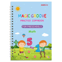 Libro De Práctica De Escritura Reutilizable Para Niños Magic Groove Copiloto Inglés Versión Limpieza Libre Edad 5-8 Años - details 6