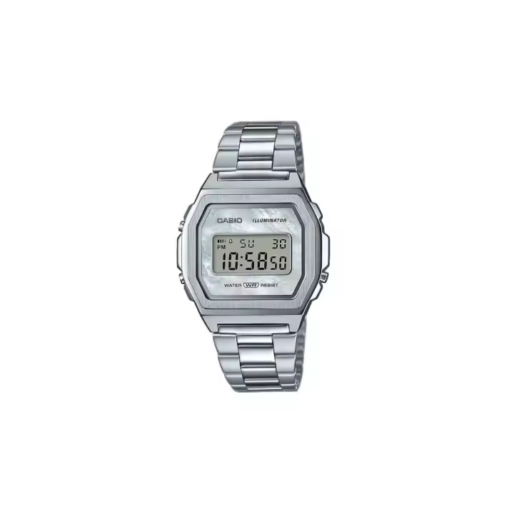 Casio Vintage A1000D-7EF - Reloj de Acero Inoxidable - 1