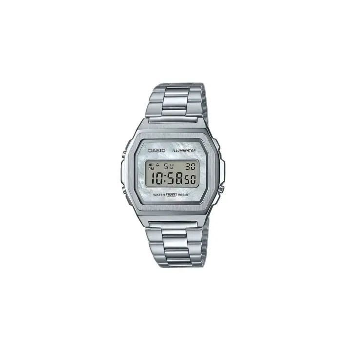 Casio Vintage A1000D-7EF - Reloj de Acero Inoxidable - 1