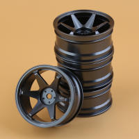 Rueda De Aleación De Aluminio Para Coche De Desplazamiento En Carretera 1/10 HSP Tamiya HPI Kyosho Sakura D5 TT02 Hub De Rueda Metálica Para Modelos De Carreras - details 13
