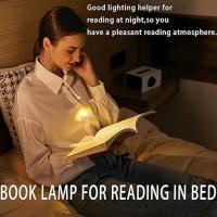 Luz De Libro LED Mini 3 Colores Protección Ocular Ajustable Con Clip 360° Giratorio Lámpara De Estudio Recargable Para Viajes Y Lectura En La Habitación - details 20