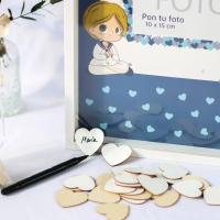 Marco de Deseos y Firmas para Comunión Niño - Bismark - details 3