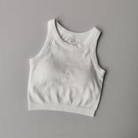 Ropa Deportiva Para Mujer Top De Yoga Fitness Absorbedor De Choque Con Sujetador Integrado Secado Rápido Transpirable Vestir Como Chaleco Deportivo Exterior - details 7