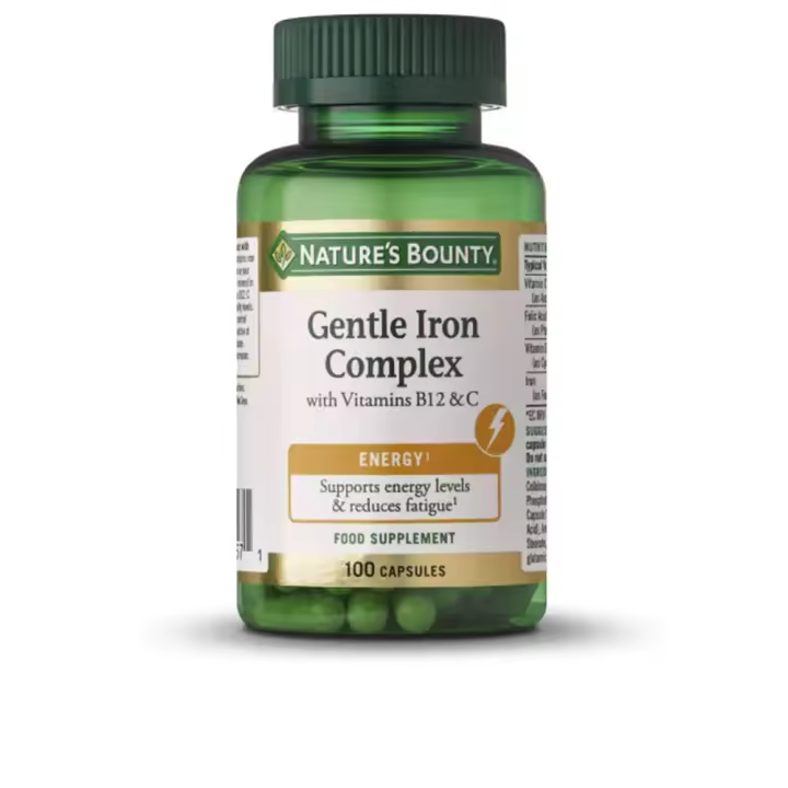NATURE´S BOUNTY HIERRO GENTLE COMPLEX 100 CAPSULAS - 1