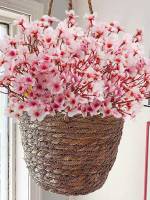 Bouquet De 40 Cm De Flor De Cerezo Artificial Para Decoración De Bodas Y Fiestas DIY Decoración De Hogar Para Sala De Estar Y Comedor En Vaso - details 7