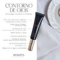 Atashi Antiedad - Contorno De Ojos Antiarrugas, Antiojeras Y Antibolsas | Rejuvenece Mirada, Atenúa Bolsas y Ojeras | Corrige las Arrugas Profundas, Haloxyl y Retinol | 15 ml - details 6