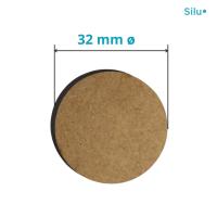Silu - 40 Bases Redondas de Madera 32mm para Miniaturas – Peanas para Wargaming, Juegos de Mesa y Modelismo - details 3