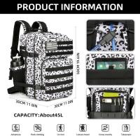Mochila Táctica Grande 45L 3P Para Senderismo Y Camping Bolsa De Deporte Al Aire Libre Impermeable Rucksack De Escalada - details 0