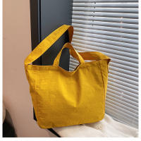 Bolso De Hombro Para Mujer De Lona Gran Capacidad Estilo Literario Ligero Y Sencillo Bolso Cruzado Con Manija De Viaje - details 20