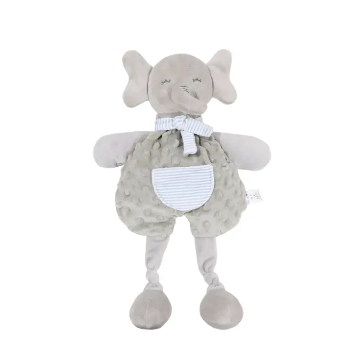 Juguete para bebé de 0 a 3 años, linda almohada de dibujos animados para dormir con muñeca para masticar - 1