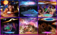 Proyector De Galaxia Para Dormitorio Decoración Regalo Para Niños Luz Nocturna Astronáutica Planetario Rotativo 360° - details 5