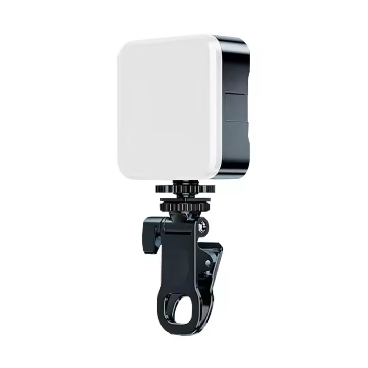 Mini LED Light Para Auto Fotos Y Videos Con Clip Para iPad Y Móviles Luz De Relleno Portátil Para Fotografía Y Videografía - 1