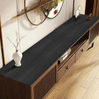 Alfombrilla De Escritorio En Cuero PVC 63 Pulgadas Protector Impermeable Para Computadora Y TV Estilo Europeo Rectangular Medio 1500x750x1mm - details 5