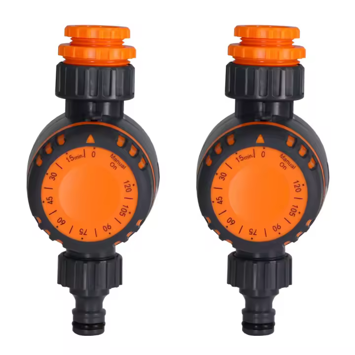 Controlador De Riego Automático Para Jardín Timer Mecánico Inteligente Para Plantas Externas Mangos Aspersores Riegos - 1