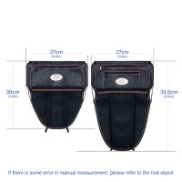 Bolsa De Asiento De Motocicleta RZAHUAHU En Cuero PU Con Cremallera Almacenamiento De Herramientas Accesorios De Modificación Para Scooter - details 9