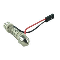 10Pcs Adaptador De Bombilla LED T10/W5w Para Placa De Licencia BA9S/Festoon Con Alambre Y Soporte De Enchufe Compatible Con Automóviles - details 5