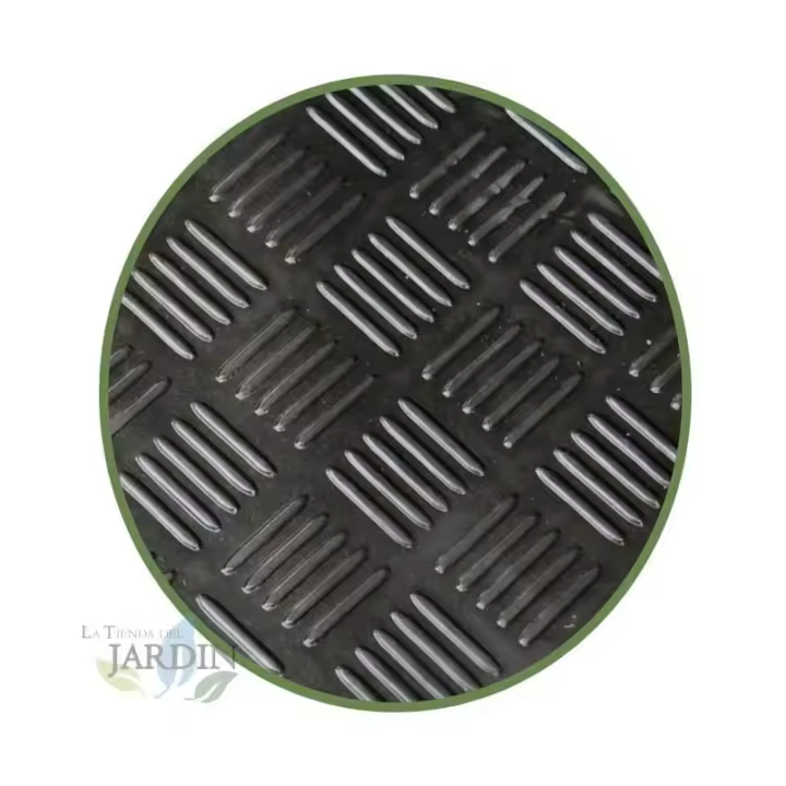 Suinga Pavimento de Caucho Checker 3mm para Alto Tránsito y Uso Industrial - 1