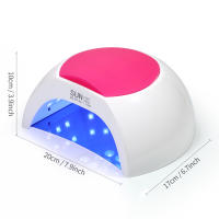 YIKOOLIN Lámpara LED UV Para Uñas 48W Con 4 Configuraciones De Tiempo Secado Compatible Con Todas Las Polvos De Gel Para Arte De Uñas Secador De Uñas - details 7