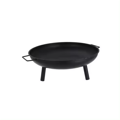 AMBIANCE Brasero de Jardín de Metal Negro Ø58cm - Calefacción AMBIANCE - 90556 Brasero de jardín Complementos para Cocina y Barbacoas Cocinas Jardin - 1
