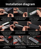 JONSBO M.2 2280 Disco Duro De Estado Sólido Con Disipador De Calor De Aluminio Y Parche Térmico Para PC De Escritorio Accesorios Térmicos - details 16