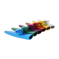 10/20 Pcs Kazoo De Metal Colorido Instrumentos Musicales Orff Flautas Diáfragma De Bocina Ligeros Para Guitarra Y Mate - details 3