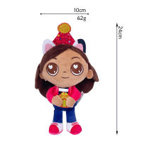 Muñeca Gabby De Peluche 20-30cm Mochila Para Niños Juguete De Gato Merma Y Pasteleón Animal De Peluche Regalo De Navidad Para Niños - details 10