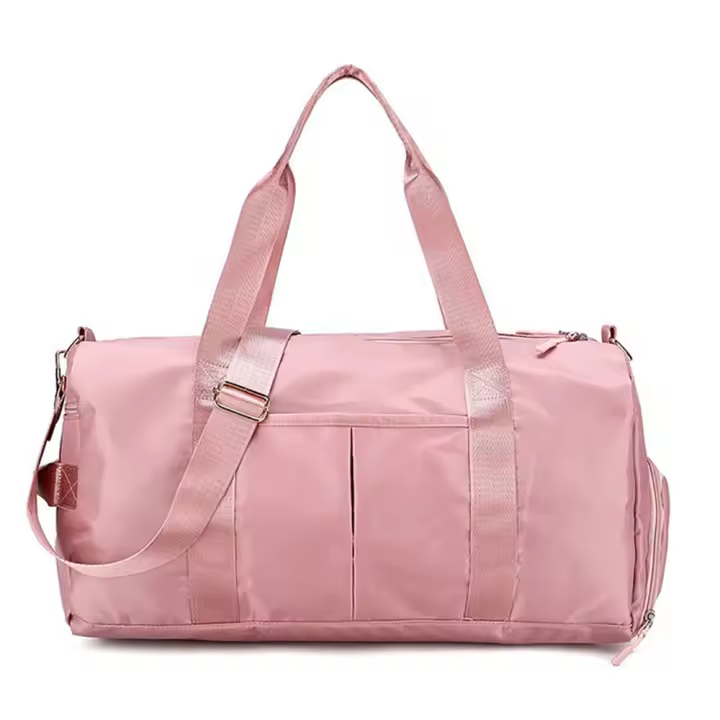 Bolsa de viaje de corta distancia de gran capacidad, impermeable, para deportes húmedos y secos, para yoga, bolso de hombro para fitness - 1