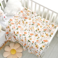 Manta Para Bebé Recién Nacido De Bambú Y Algodón Suave Y Delgada Para Envolver Ropa De Cama Y Toalla De Baño 2 Capas De Gauze Para Carrito De Compras - details 2