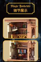 Bloques De Construcción Creativos 66009 Librería Mágica House Street View Modelo De Calle 1488 Piezas Juguetes De Bloques Para Niños Regalo - details 1