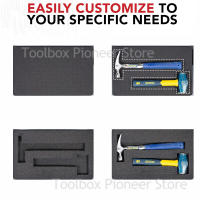 Caja De Herramientas De Aluminio Resistente Organizador Portátil Para Garage Y Herramientas Espacio Grande Para Coche Y Casa - details 5