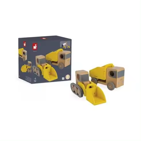 Bolid - Camión con volquete y excavadora - Janod J04634 JU04634 JANOD - 1