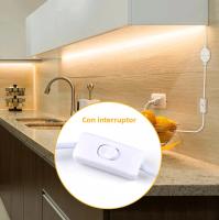 Tira De Luz LED COB 220V Con Enchufe EU Flexible Y Alta Brillo Impermeable Para Iluminación De Cocina Hogar Y Exterior - details 1
