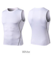 Camiseta De Entrenamiento Para Hombre Secado Rápido Con Manga Corta Compresión Camiseta Deporte Gimnasio Top Sin Mangas - details 15
