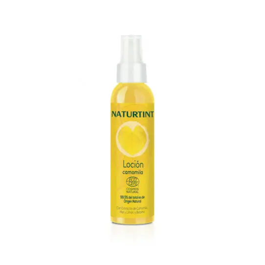 Naturtint Loción Camomila Bio 125ml - Tratamiento Cabello Rubio con Extracto de Camomila y Protección Solar - 1