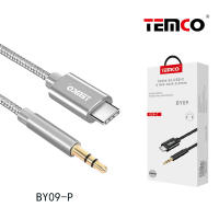 TEMCO Cable Auxiliar de USB C a Jack 3.5mm 1M, Cable Aux para Coche, Cable Nylon Trenzado Jack Audio Auricular, Cable Adaptador USB C a Aux, Para Escuchar Musica de Movil en Coche, Compatible con Xiaomi, Redmi, Huawei, Google Pixel, Oppo, OnePlus - details 3