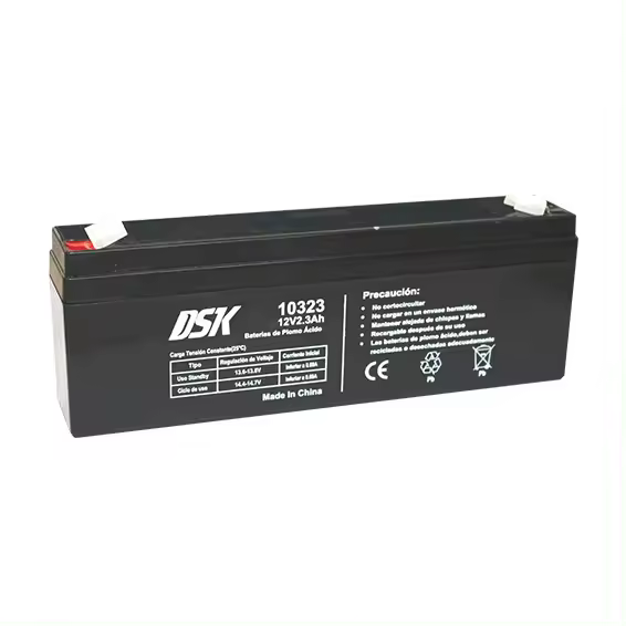 Bateria PLOMO 12V 2,3Ah AGM 179x35x61mm DSK - 1
