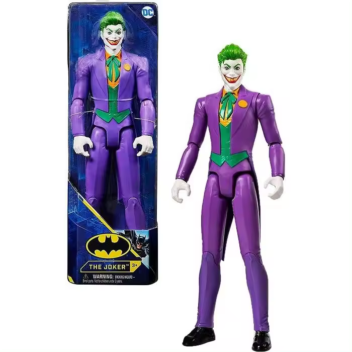 FIGURA JOKER 30 CM. Figura coleccionable con acabados de alta calidad. Perfecta para fanáticos y coleccionistas que buscan exclusividad en sus piezas. - 1