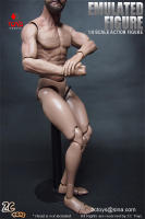 Figura De Acción Soldado Flexible 12 Pulgadas ZCtoys S001 Cuerpo Muscular Masculino 1/6 Compatible Con Esculturas De Cabeza 1/6 Unisex - details 2
